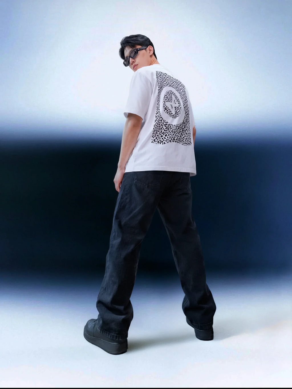 T-shirt "Faction" en coton bio européen – Fabrication éthique & sérigraphie artisanale