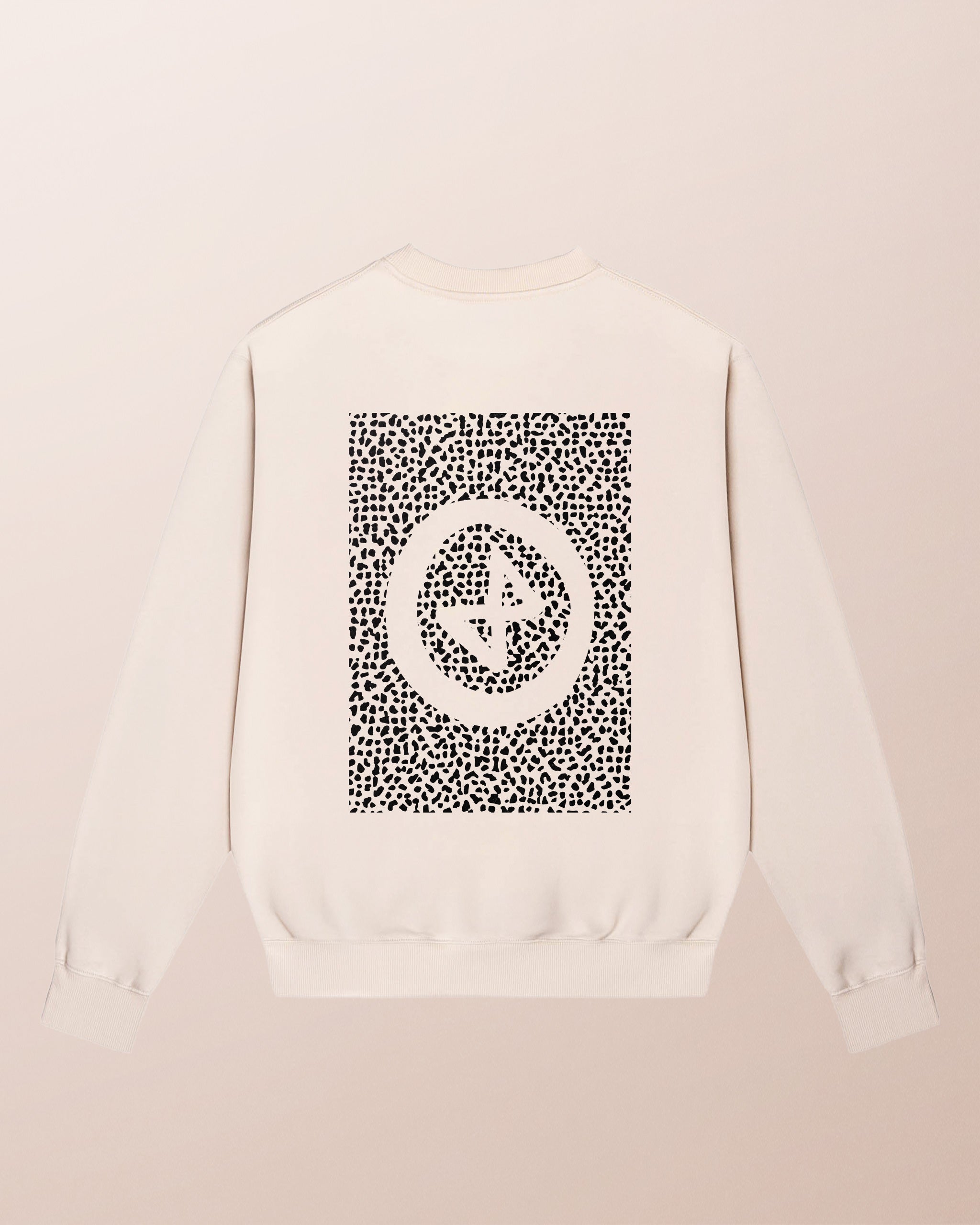 Sweat Unisexe "Faction" – Coton bio sand | AIONQUEST
