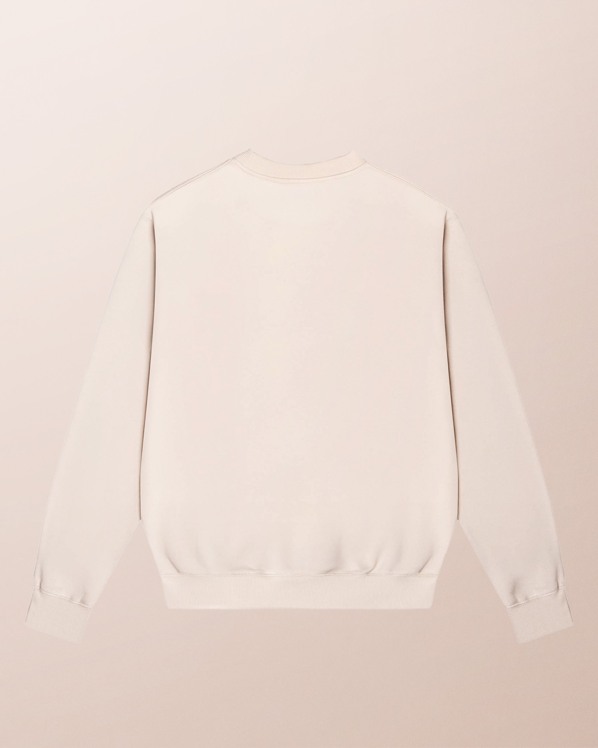Sweat-shirt Crewneck “L’Aube” – Coton Bio Unisexe – Sérigraphié à la Main – Aionquest
