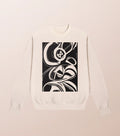 Crewneck Sweatshirt “Signature” – Organic Cotton – Handcrafted Screen Print – AIONQUEST
