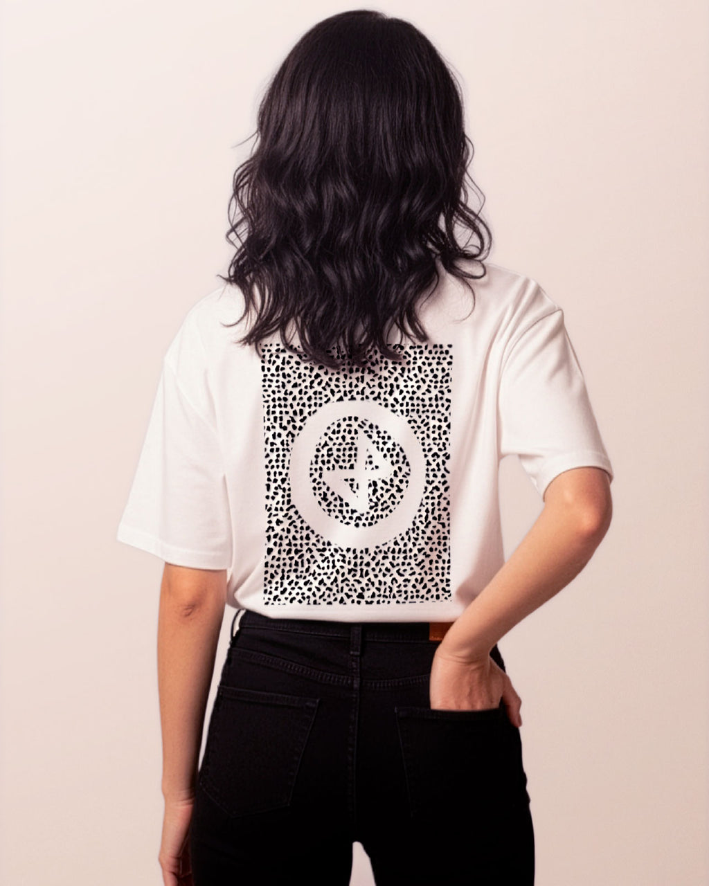 “Faction” T-shirt in European Organic Cotton – Ethically Made & Handcrafted Screen Print
